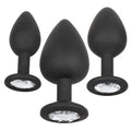 Black Silicone Gem Anal Training Kit | CalExotics