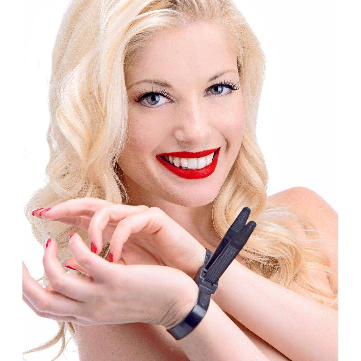 Black Zip Tie Police Cuffs - The Dildo Hub