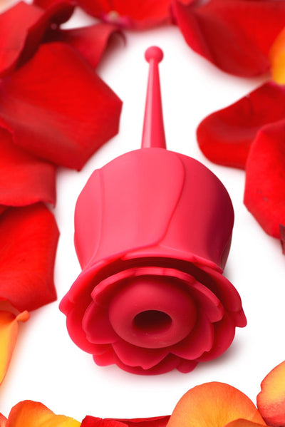 Bloomgasm Rose Buzz 7X Silicone Clit Stimulator and Vibrator - The Dildo Hub