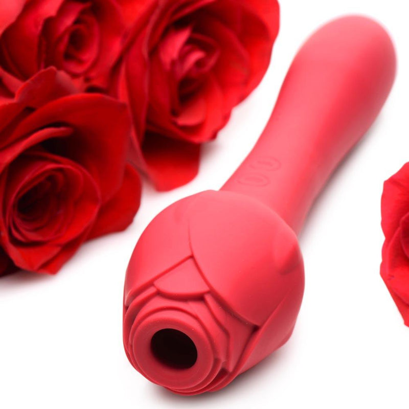 Bloomgasm Sweet Heart Rose Clit Suction Vibrator - The Dildo Hub