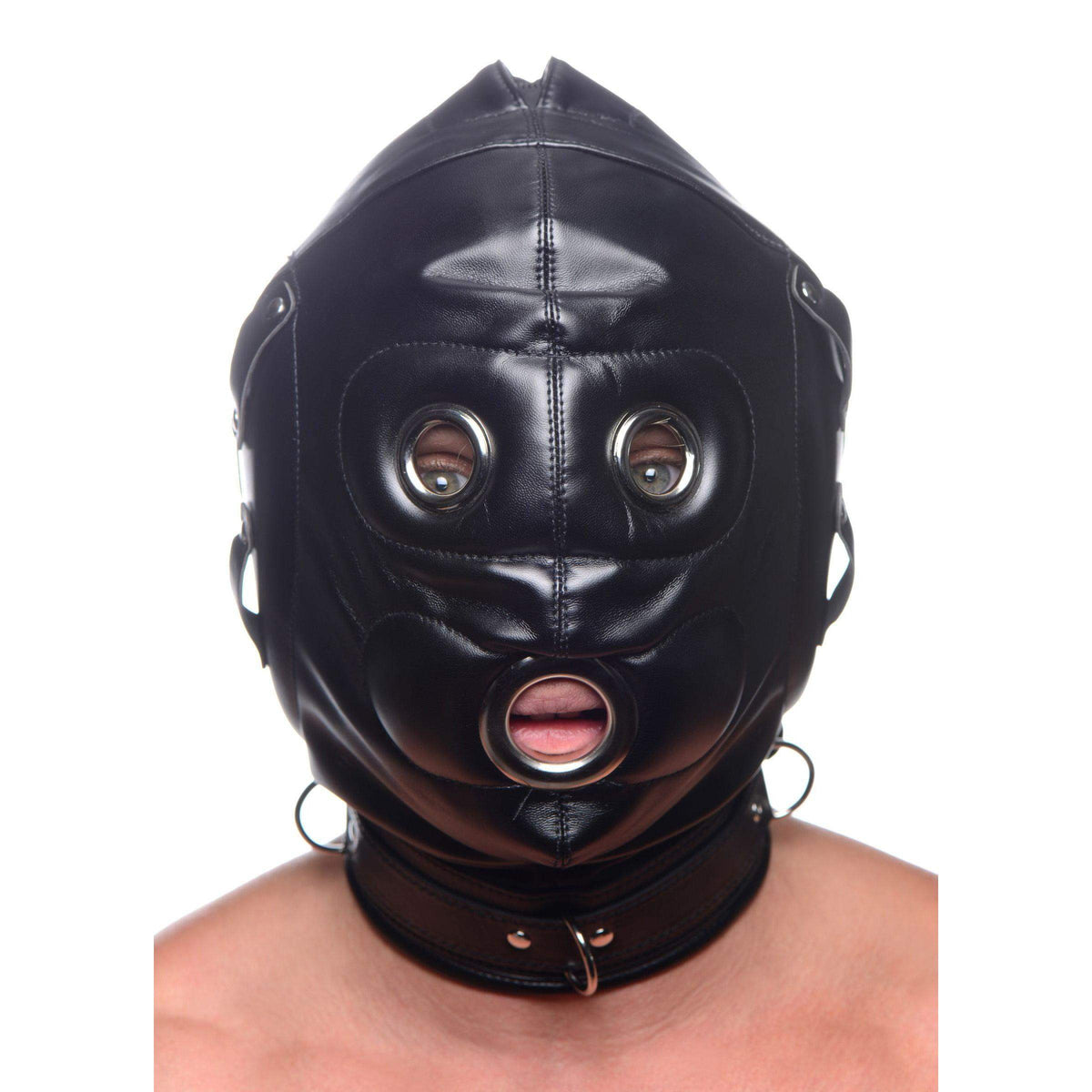 Bondage Hood with Penis Gag - The Dildo Hub