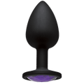 Booty Bling Purple Small Anal Plug | Doc Johnson