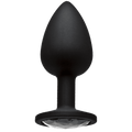 Booty Bling Silver Small Anal Plug | Doc Johnson