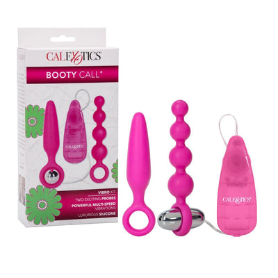 Booty Call Booty Vibro Kits - Pink | CalExotics - The Dildo Hub