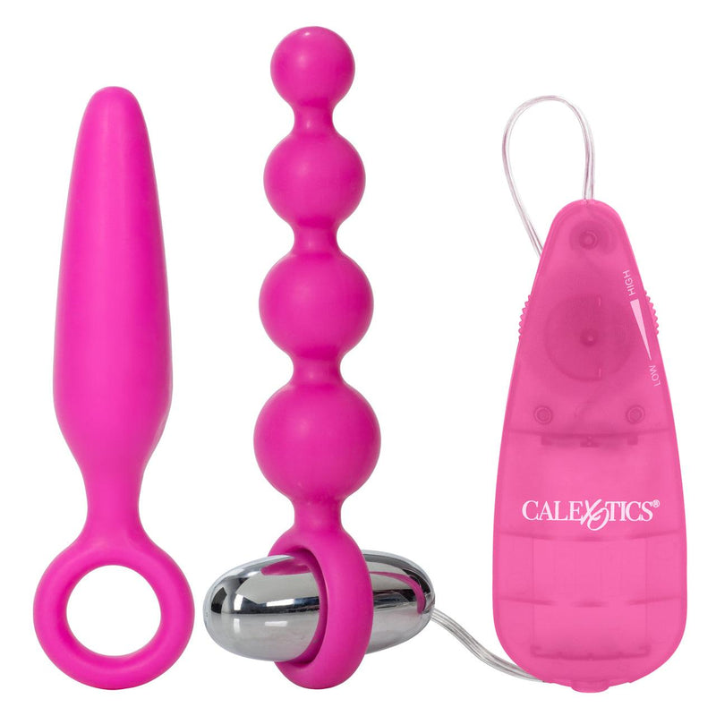 Booty Call Booty Vibro Kits - Pink | CalExotics - The Dildo Hub