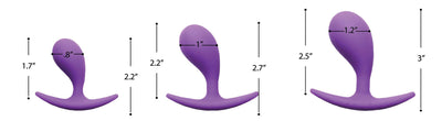 Booty Poppers Silicone Anal Trainer Set - The Dildo Hub