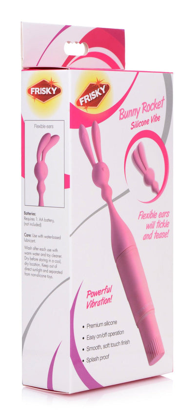 Bunny Rocket Silicone Vibrator - The Dildo Hub