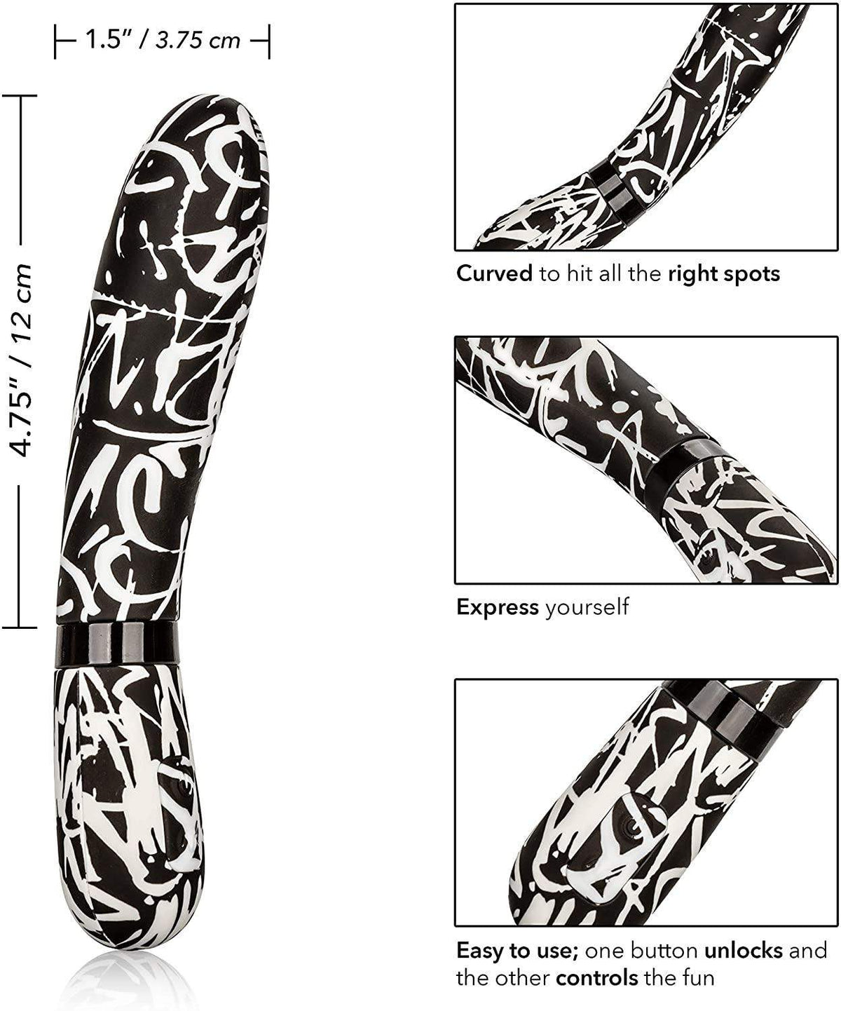 CalExotics Hype Wand G-Spot Vibrator - The Dildo Hub
