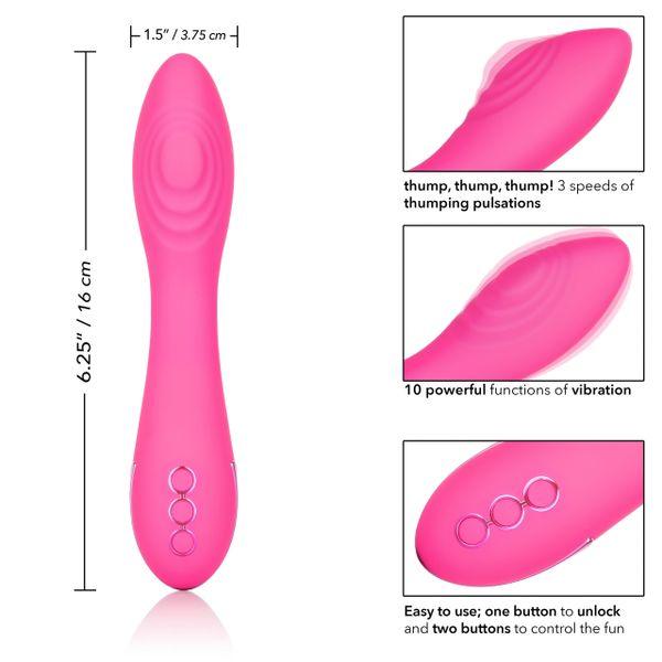 California Dreaming Surf City Centerfold Luxurious Vibrator | CalExotics - The Dildo Hub