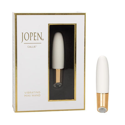 Callie Luxurious Vibrating Silicone Rechargeable Mini Wand | Jopen - The Dildo Hub