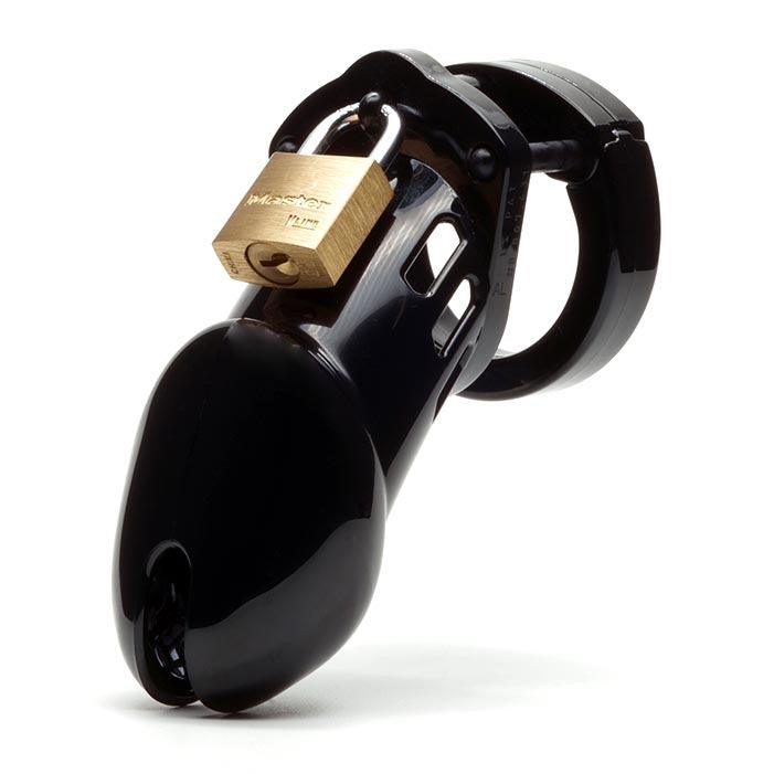 CB6000 Black Chastity Cage Kit - The Dildo Hub