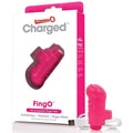 Charged FingO Rechargeable Pink Finger Vibrator | ScreamingO
