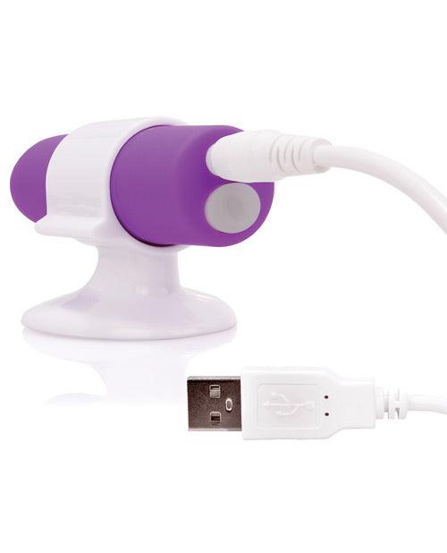 Charged Positive Rechargeable Grape Finger Vibrator | ScreamingO - The Dildo Hub