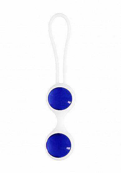 Chrystalino Ben Wa-Blue Small - The Dildo Hub