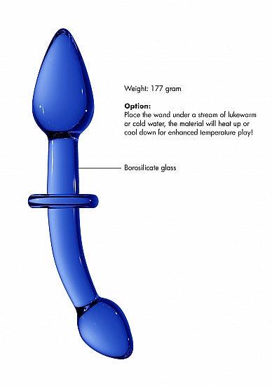 Chrystalino Doubler - Blue - The Dildo Hub