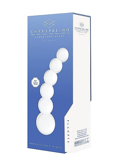 Chrystalino Planets-White 7.25" - The Dildo Hub