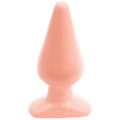 Classic Butt Plug Smooth - Large - White