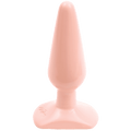 Classic Butt Plug Smooth - Medium - White