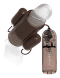 Classix Dual Vibrating Penis Sleeve - Smoke | Pipedream