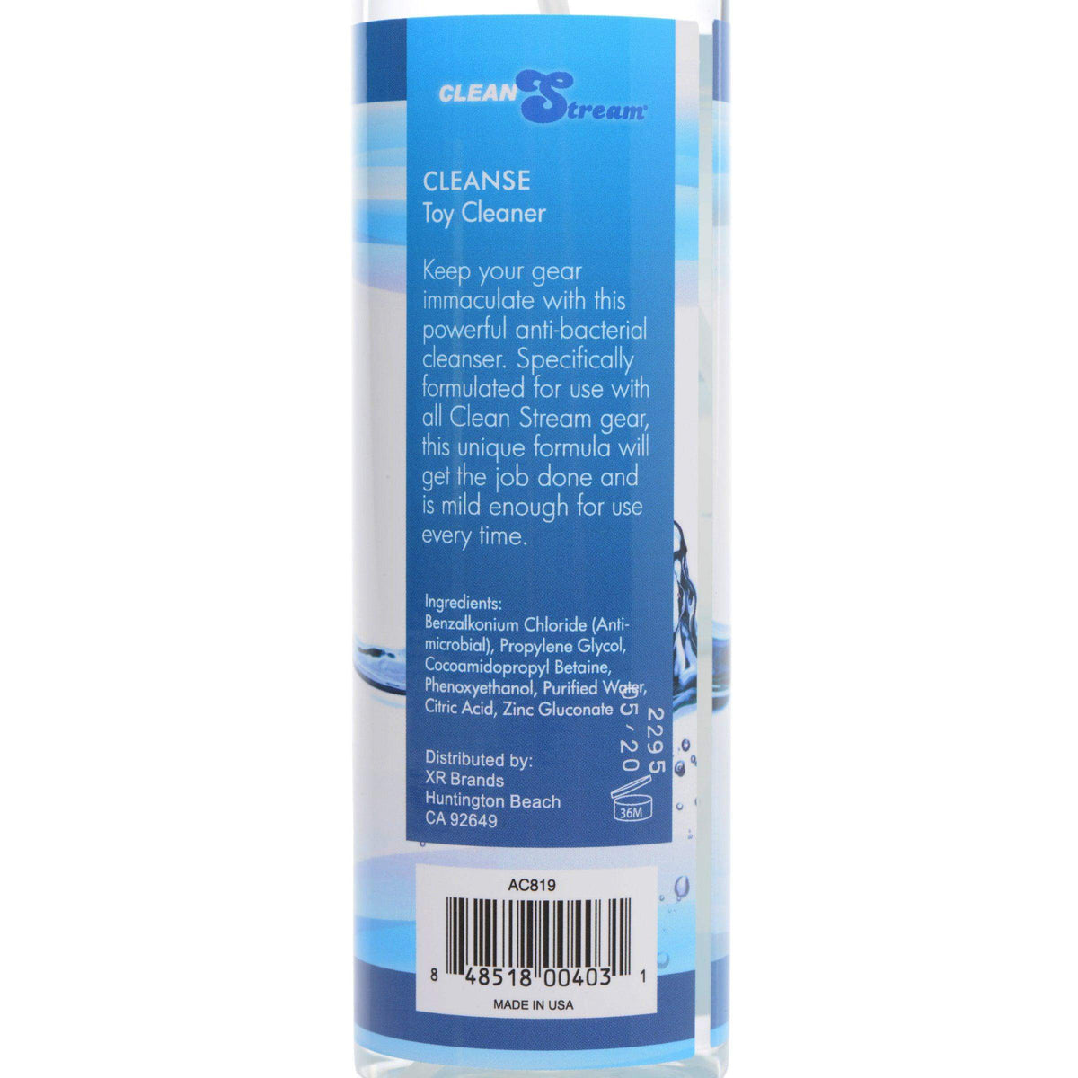 CleanStream Cleanse Natural Sex Toy Cleaner - 8 oz - The Dildo Hub