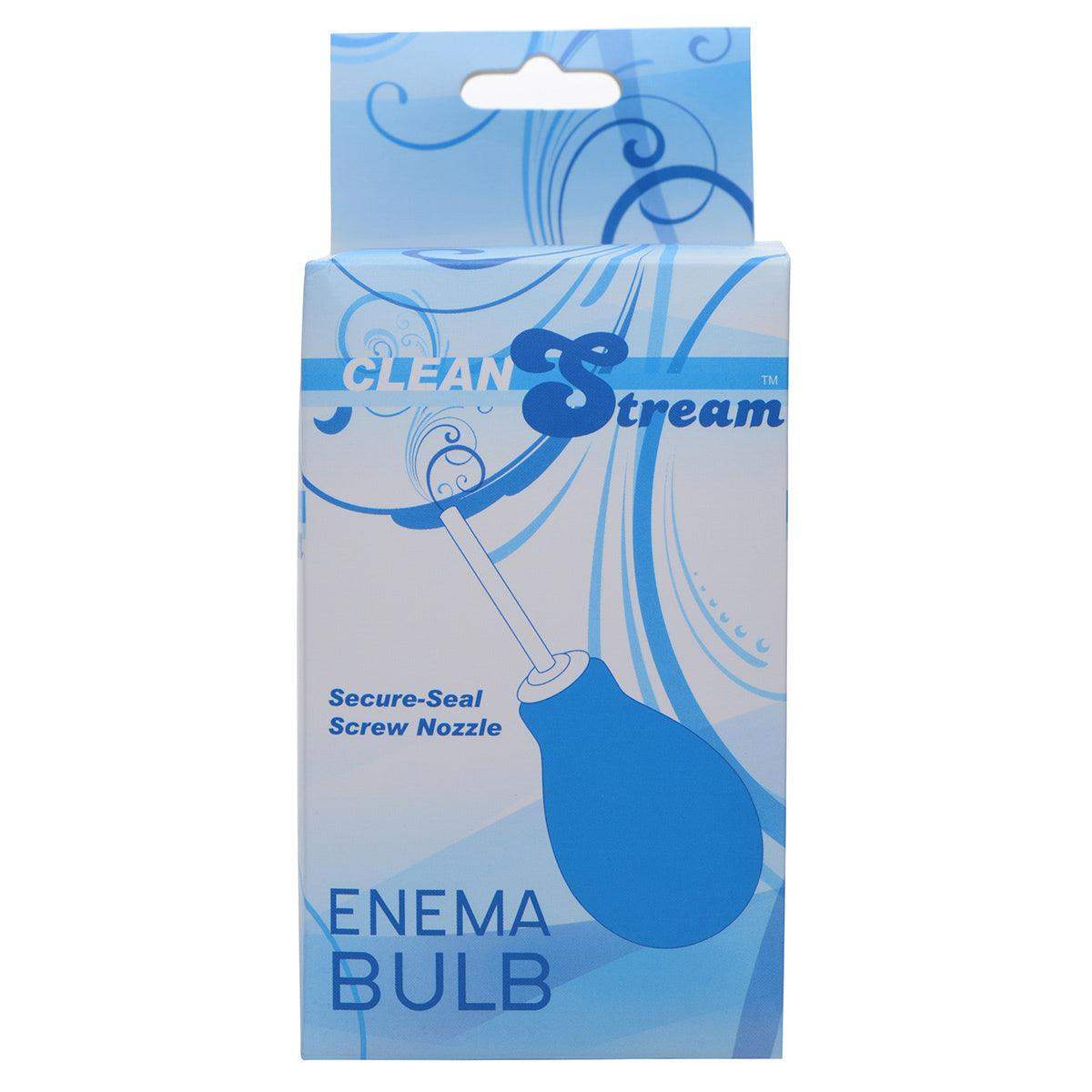 CleanStream Enema Bulb Blue - The Dildo Hub