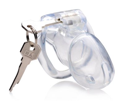 Clear Captor Chastity Cage - Medium - The Dildo Hub