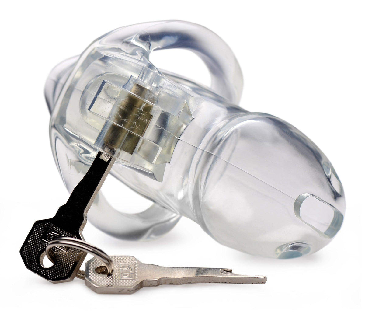 Clear Captor Chastity Cage - Small - The Dildo Hub