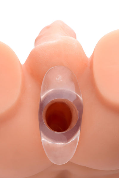 Clear View Hollow Anal Plug - Large - The Dildo Hub