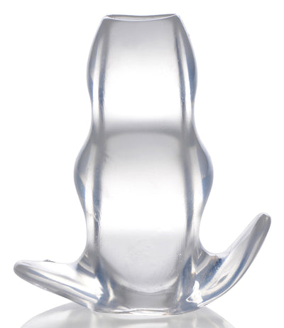 Clear View Hollow Anal Plug - Large - The Dildo Hub