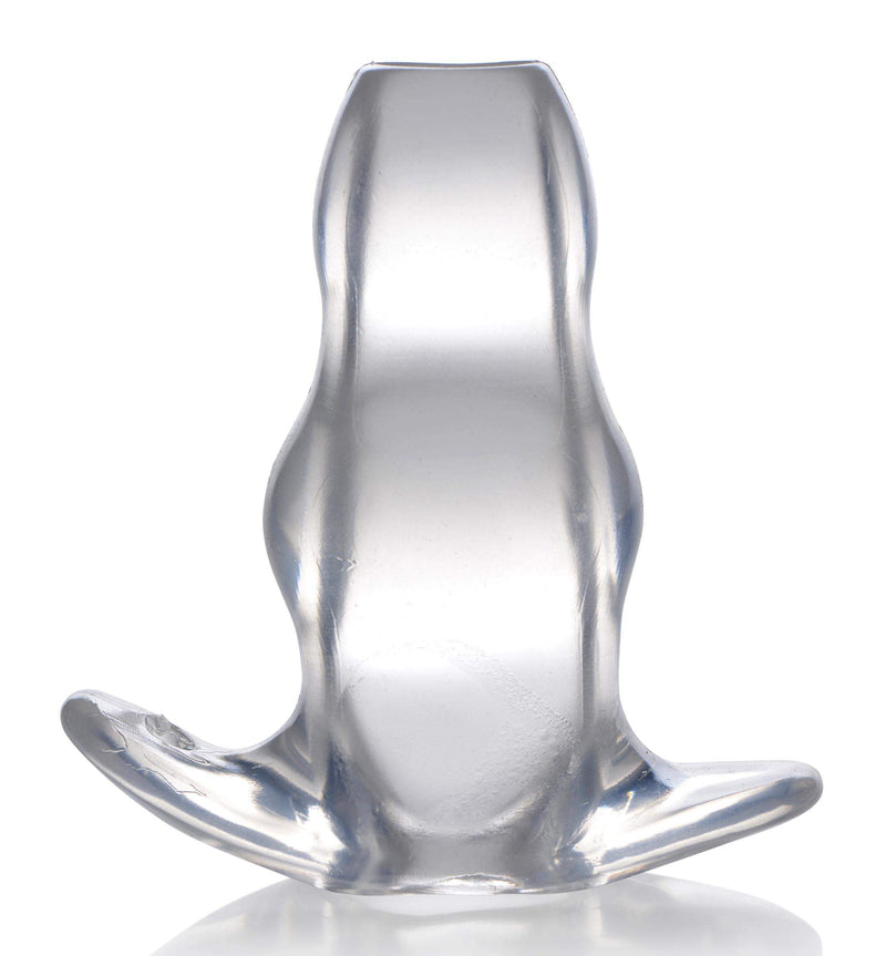 Clear View Hollow Anal Plug - Medium - The Dildo Hub