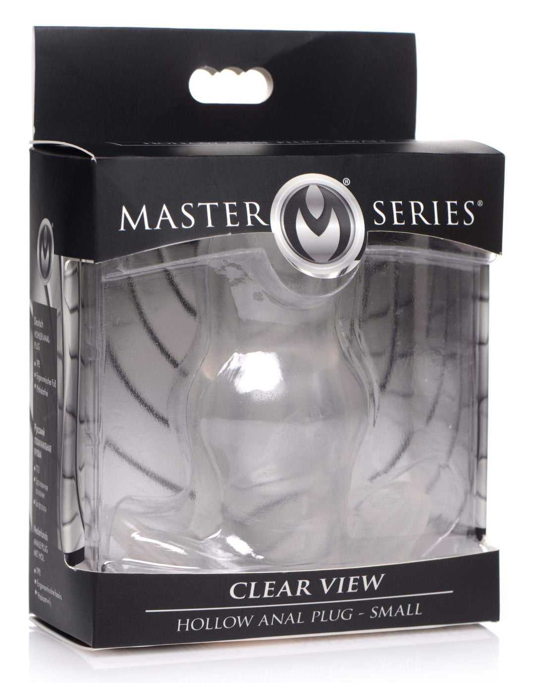 Clear View Hollow Anal Plug - Small The Dildo Hub Clear View Hollow Anal Plug - Small The Dildo Hub
