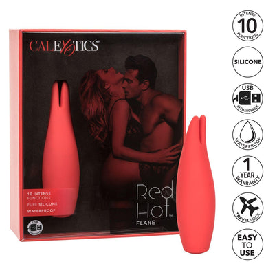 Clitoral Massager Red Hot - Flare | CalExotics - The Dildo Hub