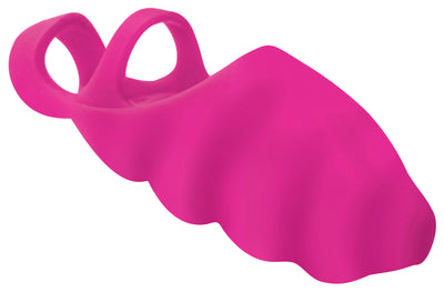Thrill-Her Silicone Finger Vibrator - Pink vibesextoys from Gossip