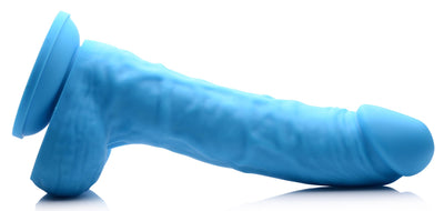 7 Inch Silicone Dildo with Balls - Berry Dildos from Lollicock