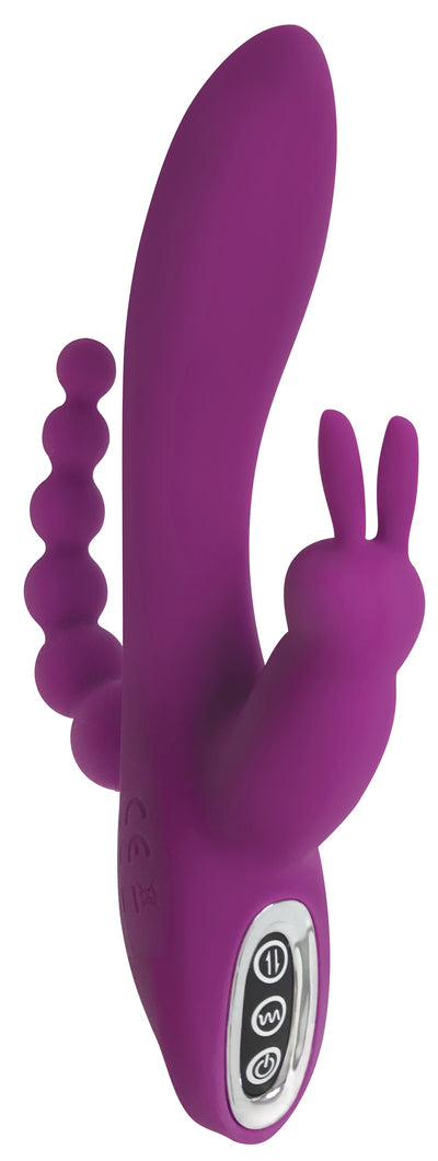 Quivers 10X Silicone G-spot Rabbit Vibrator vibesextoys from Gossip