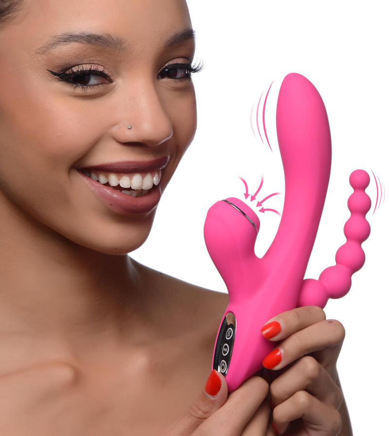 Suckers 21X Silicone Suction Vibrator Rabbits from Power Bunnies