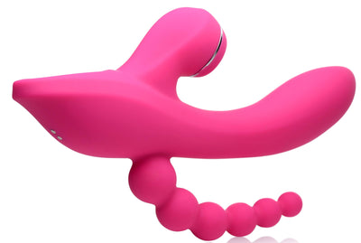 Suckers 21X Silicone Suction Vibrator Rabbits from Power Bunnies
