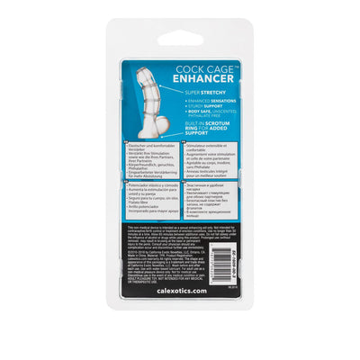 Cock Cage Enhancer - Clear | CalExotics - The Dildo Hub