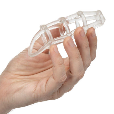 Cock Cage Enhancer - Clear | CalExotics - The Dildo Hub