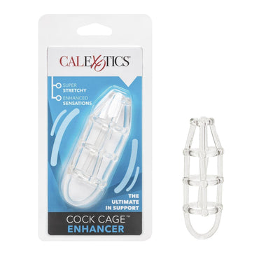 Cock Cage Enhancer - Clear | CalExotics - The Dildo Hub