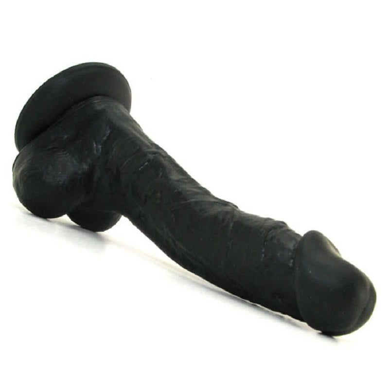 Colours Pleasures Black Realistic Silicone Dildo - 5 Inches | NS Novelties - The Dildo Hub