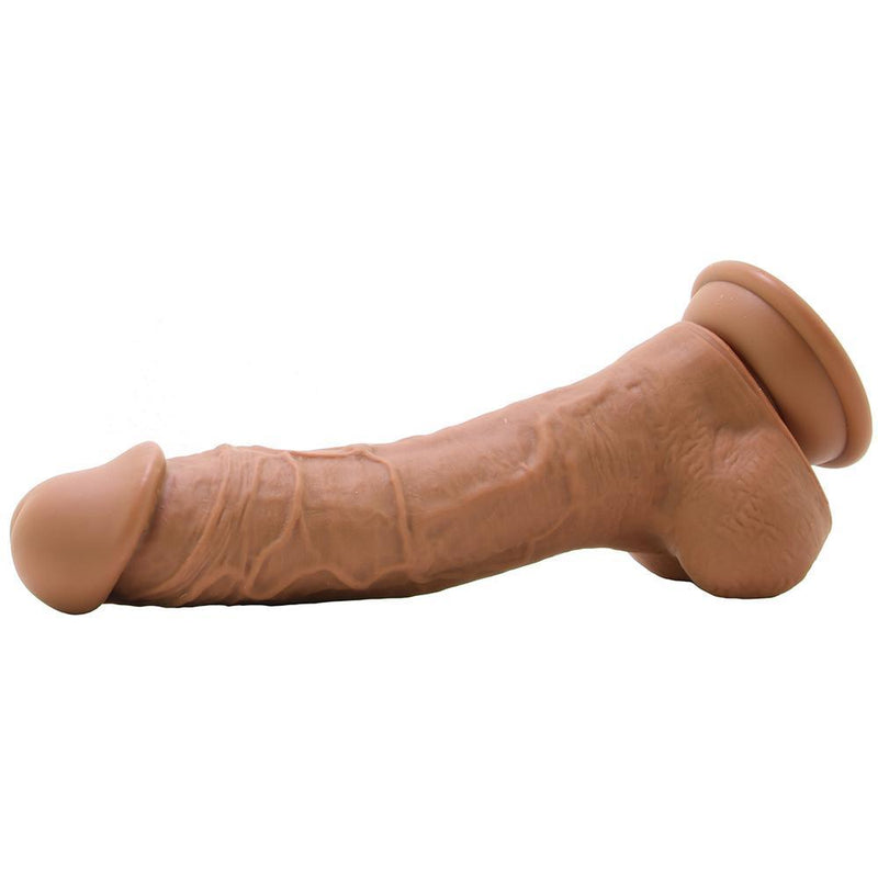 Colours Pleasures Brown Realistic Dildo - 8 Inches | NS Novelties - The Dildo Hub