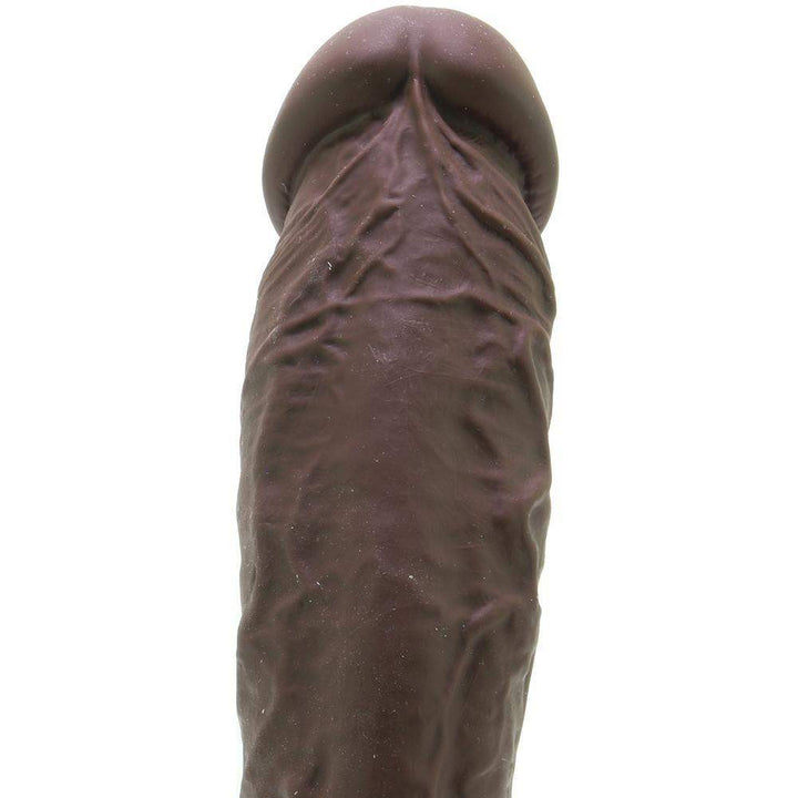 Colours Pleasures Dark Brown Realistic Dildo - 8 Inches | NS Novelties - The Dildo Hub