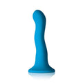 Colours Wave Blue Silicone Dildo - 6 Inches | NS Novelties