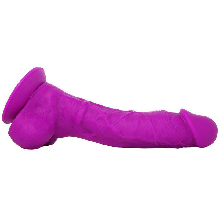 Coloursoft Soft Purple Realistic Dildo - 8 Inches | NS Novelties - The Dildo Hub