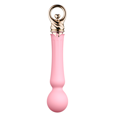 ZALO Confidence Pre-Heating Wand Massager Fairy Pink  from thedildohub.com