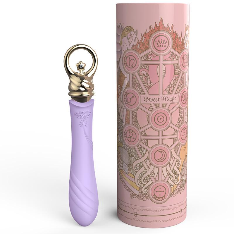 ZALO Courage Pre-Heating G-spot Massager Fantasy Violet  from thedildohub.com
