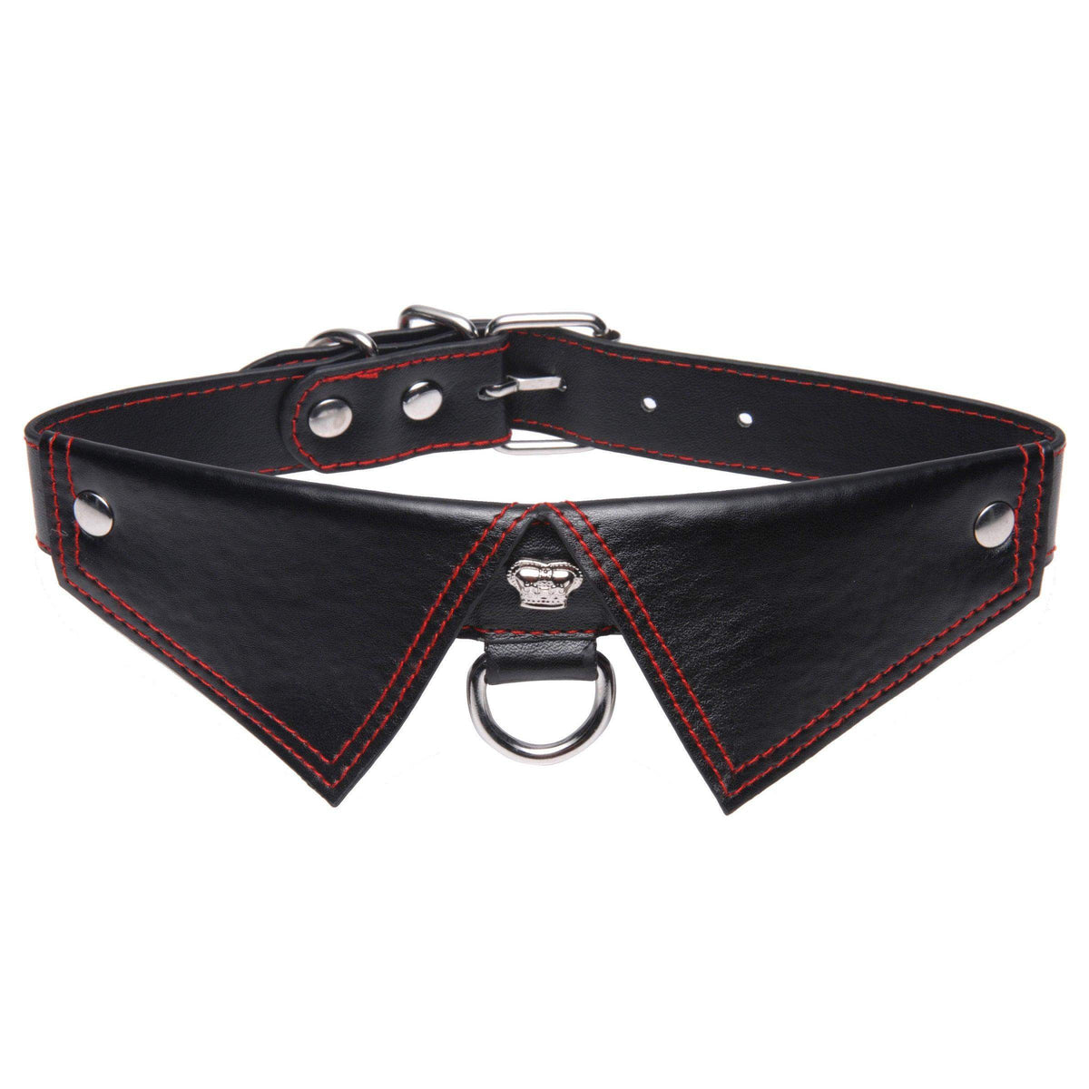 Crimson Tied Regal Sub Collar - The Dildo Hub