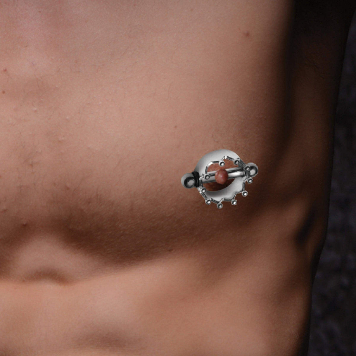 Crowned Magentic Nipple Clamps - The Dildo Hub