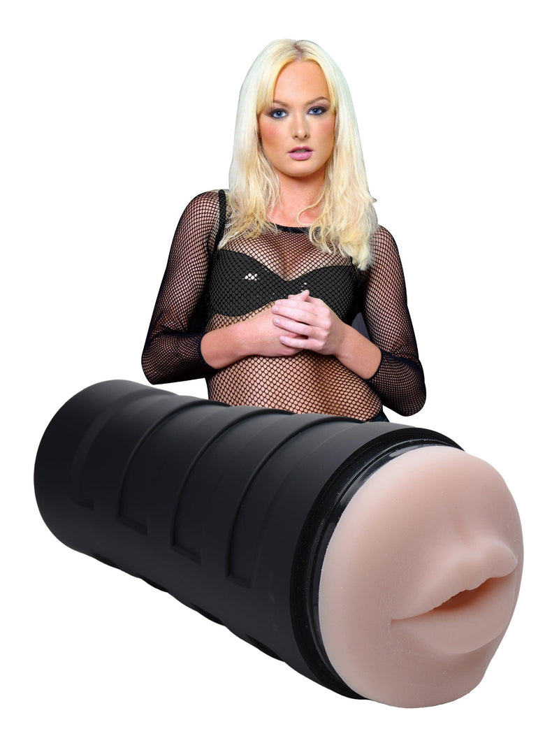 Dani Deluxe Mouth Stroker - Light - The Dildo Hub